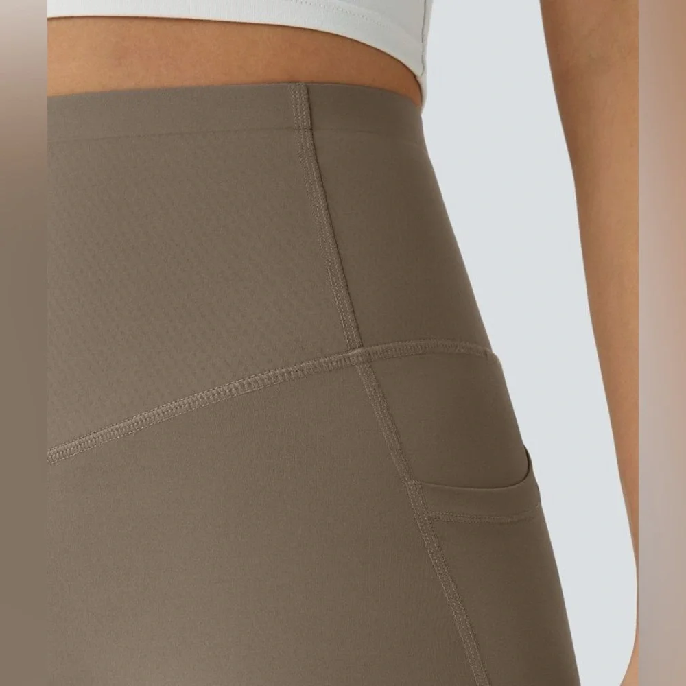 HALARA Women’s Chocolate Brown Joggers w/Pockets/Undies Size Medium NWOT - Picture 13 of 15